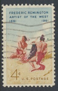 USA  SC#  1187   Used 1961 Frederic Remington Artist  see scan