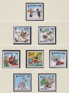 Isle of Man 2018 - Dennis/Beano,  set 8 -  U/Mint