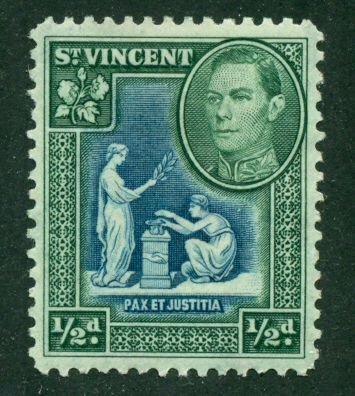 St. Vincent 1938 #142 MH SCV(2024)=$0.25