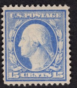 US #382 Very Fine. Original Gum. Lightly Hinged.