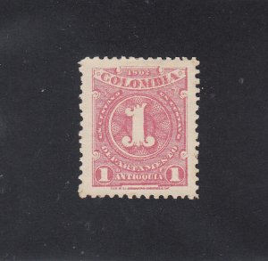 Colombia (Antioquia) Scott #131 Unused, No Gum