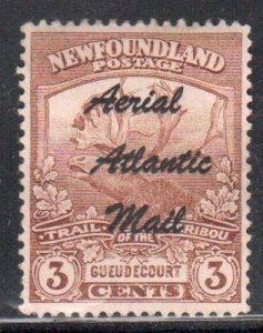 Newfoudland Mint #C1a Manuscript Aerial Atlantic Mail -- Air Mail -- *FORGERY*