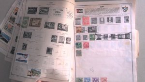 CUBA COLLECTION ON STOCK SHEET, MINT/USED