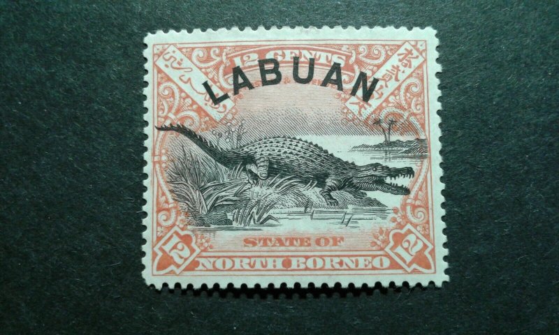 Labuan #80 mint hinged e206 10041