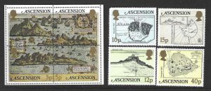 Ascension 456  MNH Complete SC$2.15