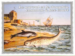 A8861 - TOGO  - Stamp Sheet - 2021  Marine mammals