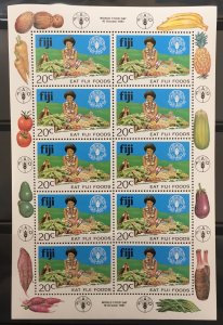 Fiji 1981 #449 S/S, World Food Day, MNH.