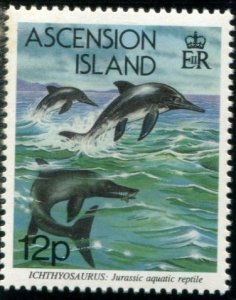 575-579 Ascension Island Prehistoric Aquatic Reptiles, Mint set of 5