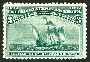 U.S. #232 MINT OG LH