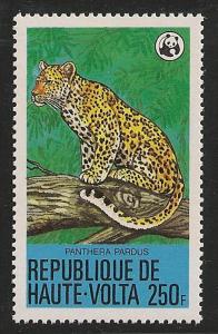 Burkina Faso #511 VF MNH - 1979 250fr Leopard WWF