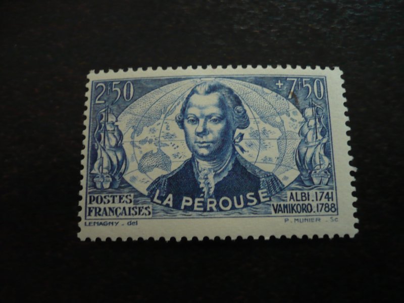 Stamps - France - Scott# B129 - Mint Hinged Set of 1 Stamp