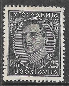 Yugoslavia 77: 25p Alexander, used, F-VF