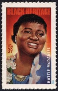 SC#3996 39¢ Hattie McDaniel Single (2006) SA