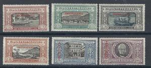 Tripolitania 11-16 Sas 11-16 Manzoni MNH F/VF 1924 SCV $1530.00