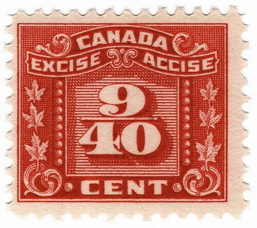 (I.B) Canada Revenue : Excise Tax 9/40c