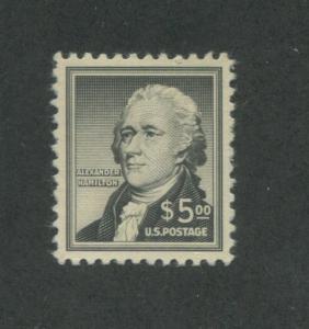 1956 United States Postage Stamp #1053 Mint Lightly Hinged XF Original Gum