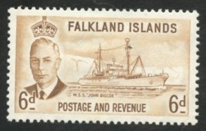 Falkland Islands Scott 113 - Unused VFVLHOG - SCV $14.00