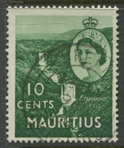 STAMP STATION PERTH Mauritius #255 QEII Definitive Issue FU 1953-1954