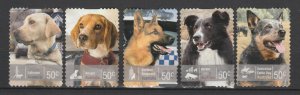 AUSTRALIA Australian Cattle Dog Animals Used Set Adhesive Gum A29P24F32990-