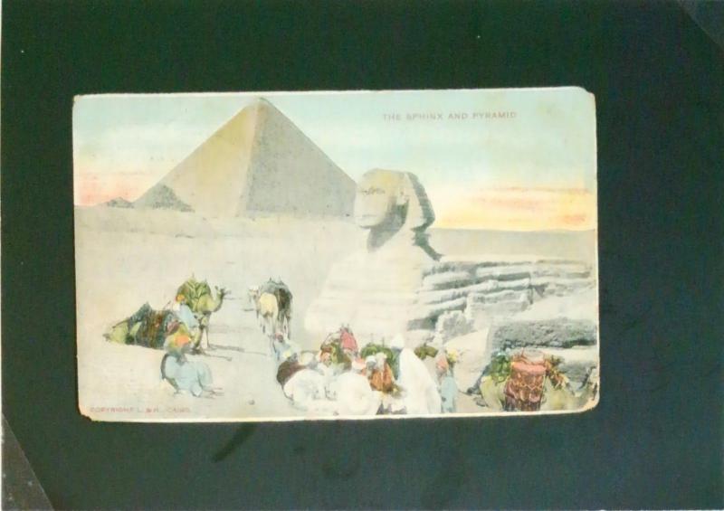 Egypt 1906 Port Said Post Card to USA - Z2667