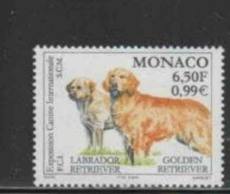 MONACO #2155 2000 INTERNATIONAL DOG SHOW MINT VF NH O.G