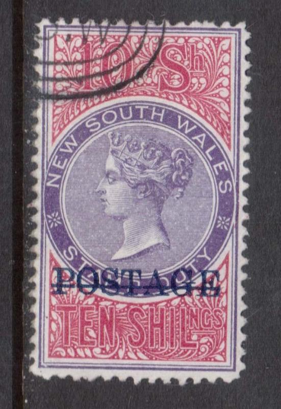 New South Wales #108Be VF Used Perf 12