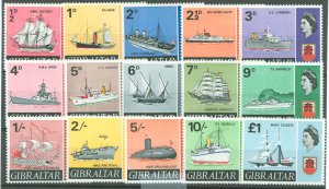 Gibraltar #186-199  Single (Complete Set)
