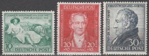 Germany #B306-8 MNH  CV $35.00  (A15568)