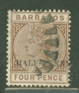 Barbados #69v Used Single