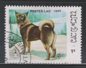 Laos 738 Dogs 1986