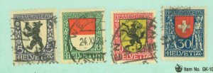 Switzerland #B29-B32 Used Single (Complete Set)