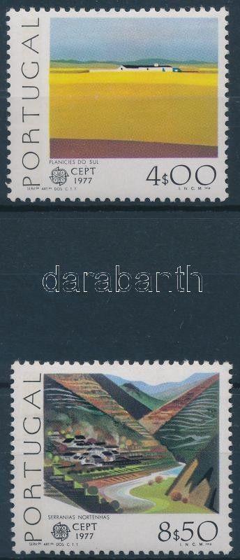 Portugal stamp Europa CEPT: Landscapes set 1977 MNH Mi 1360-1361 WS185466