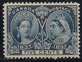 Canada 54 MNH - Victoria Jubilee