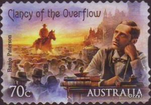 Australia 2014 SG#4180 70c Bush Ballads Clancy of Overflow USED-VF-NH.