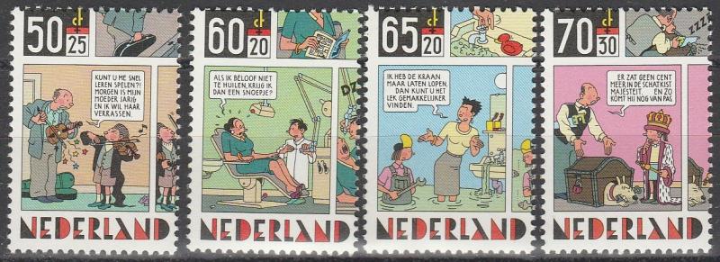 Netherlands #B607-10 MNH  CV $3.80 (S403)