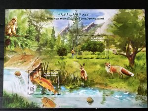Morocco / Marokko - Postfris / MNH - Sheet Day of the Environment 2020