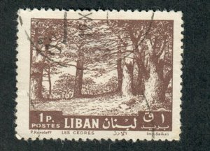 Lebanon #382 used single