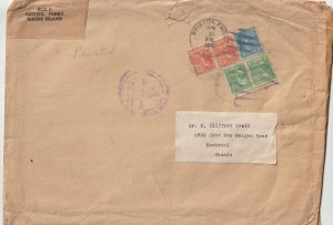 U.S Scott 804,810,815,used on cover cross boarder use