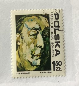 Poland 1974 - Scott 2072 CTO - Pablo Neruda