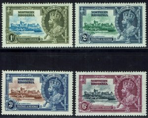 NORTHERN RHODESIA 1935 KGV SILVER JUBILEE SET