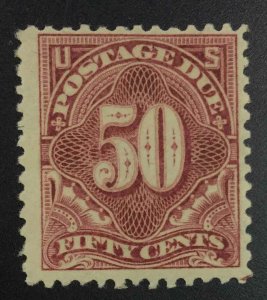 MOMEN: US STAMPS #J37 P12 NO WMK POSTAGE DUE MINT OG H $1,800 LOT #75120*