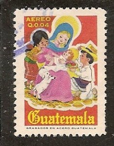 Guatemala  Scott   C631  Christmas    Used