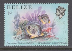 Belize Sc # 699 used (DT)