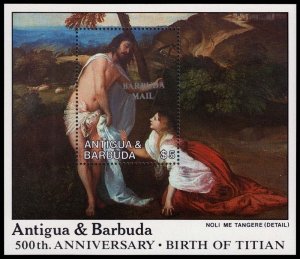 Barbuda - Scott 981 - Mint-Never-Hinged - Souvenir Sheet