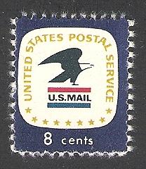 US Cat # 1396, USPS, MNH*-