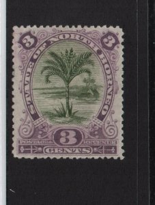 North Borneo 1894 SG70 3 cents 14.5 perf mounted mint