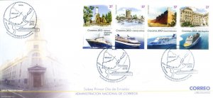 2012 Cruise Ships. FDC.