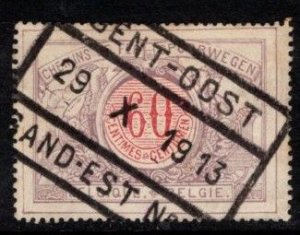 Belgium -  #Q38 Parcel Post  - Used