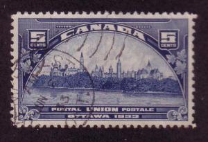 202 Canada, used CV $2.50