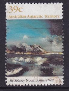 AAT - #L77 1989 Landscapes Painting Antarctica 39c used